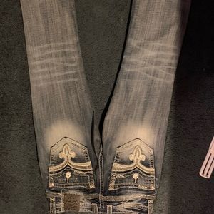 Rock revival mens jeans